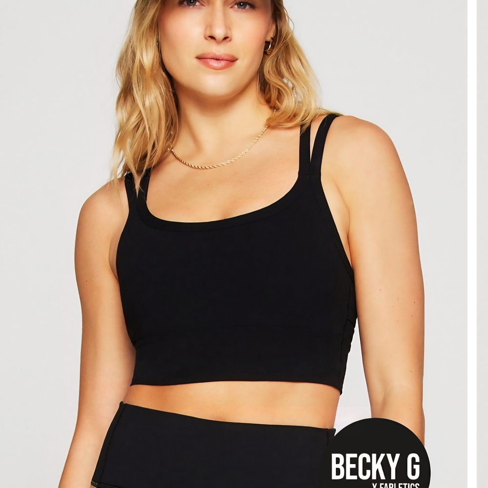 Fabletics Black Sports Bra